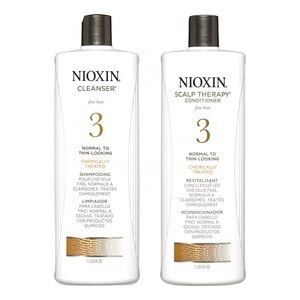 Nioxin 3 shampoo & conditioner